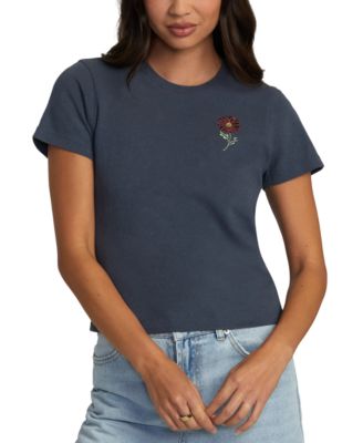 RVCA - Women's Floral Graphic Cotton T-Shirt