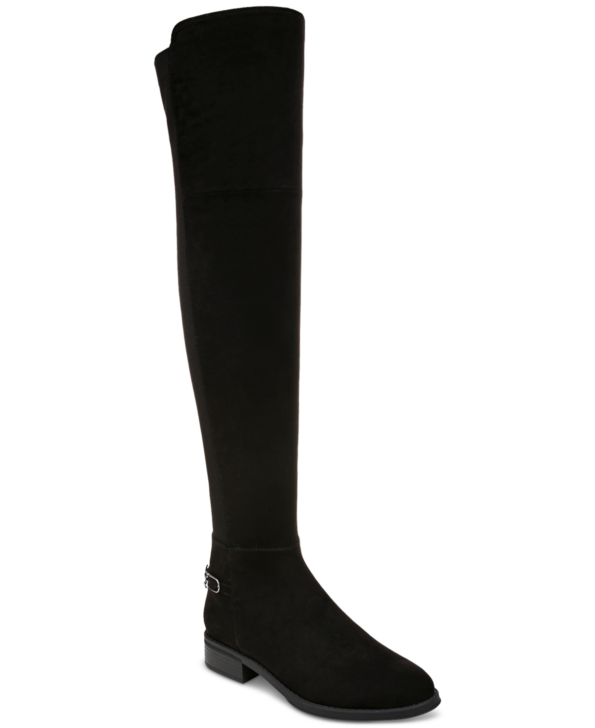 Sam & Libby Women's Peyton Regular Calf Over The Knee Boots In Black