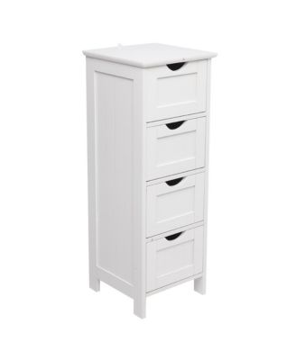4-Drawer Storage Cabinet – Functional Organizer with Modern Design for Bedroom, Office, or Entryway