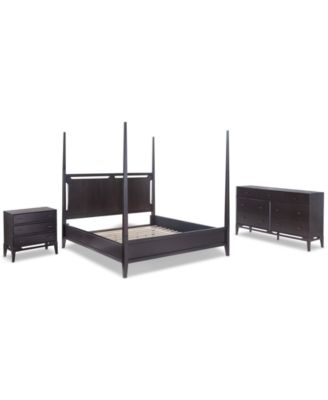 Addelyn 3 Pc. Set (California King Poster Bed, Dresser & 3-Drawer Nightstand)