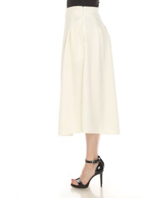 Women's Tweed Midi Skirt