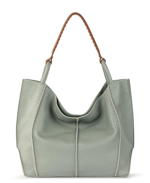 alfani The Sak Women's Los Feliz Leather Tote Bag Women's Fashion Shoes & Accessories