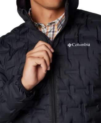 Men's Delta Ridge II Down Zip-Front Hooded Jacket
