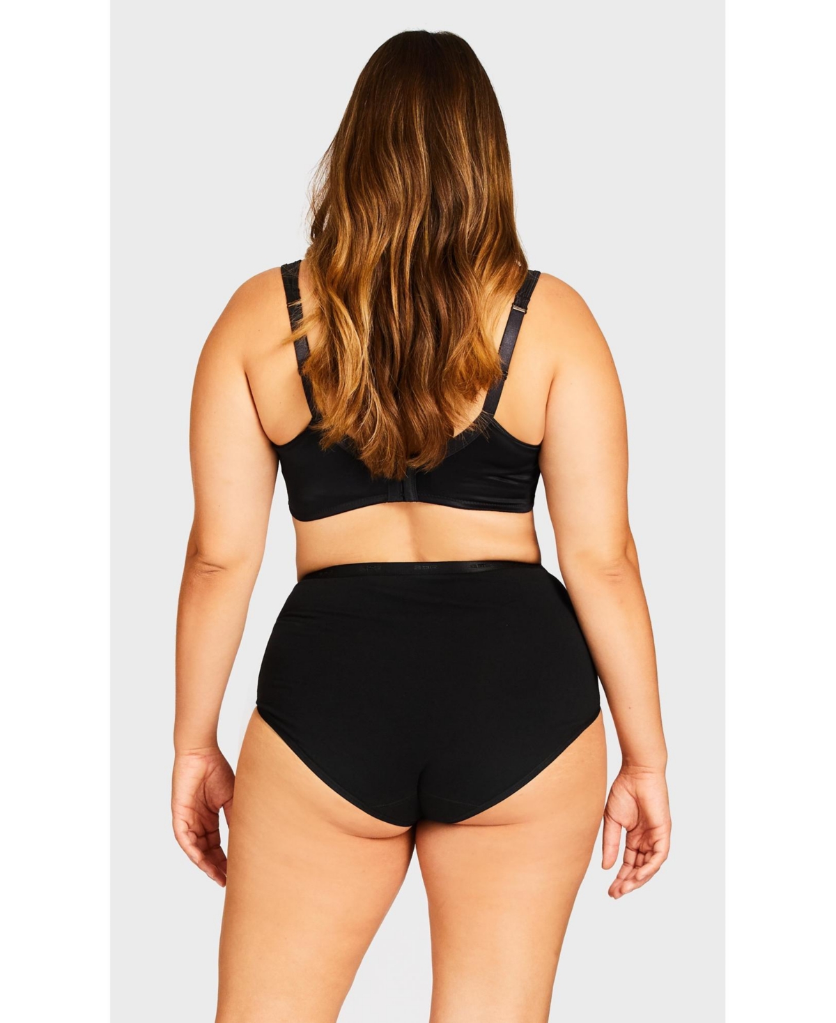 Avenue Plus Size Basic Cotton Brief