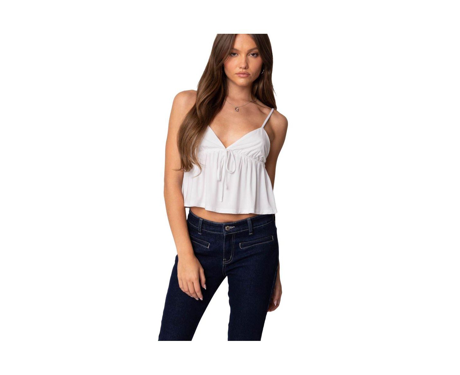 Womens Sunrise Babydoll Tank Top