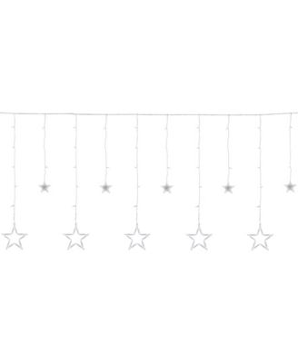 138 Count Christmas Stars Icicle Lights LED Lights - 8.25' Wire