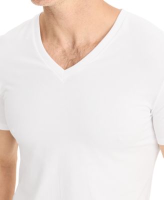 Men's Smooth Fit Stretch V-Neck T-Shirts, Pack of 3