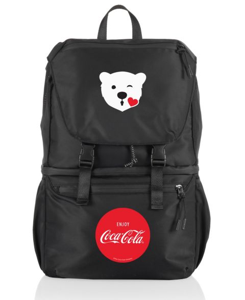 Рюкзак Oniva Coca-Cola 16 Liter Tarana Cooler, цвет: Карбоновый чёрный