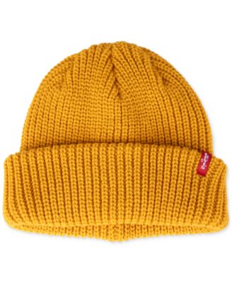 Men's Ribbed-Knit Cropped Beanie