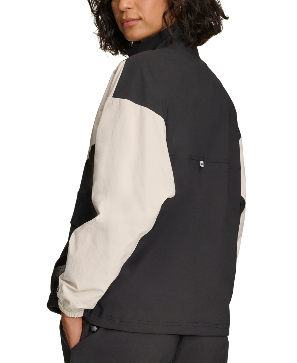 Starter Women's Half-zip Pullover Jacket In Black
