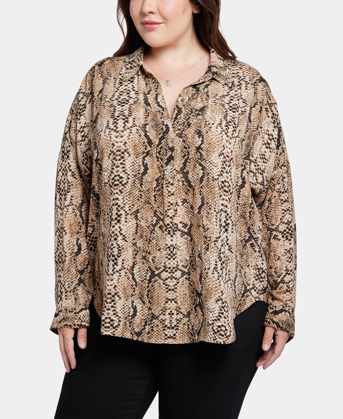 Nydj Plus Size Becky Blouse