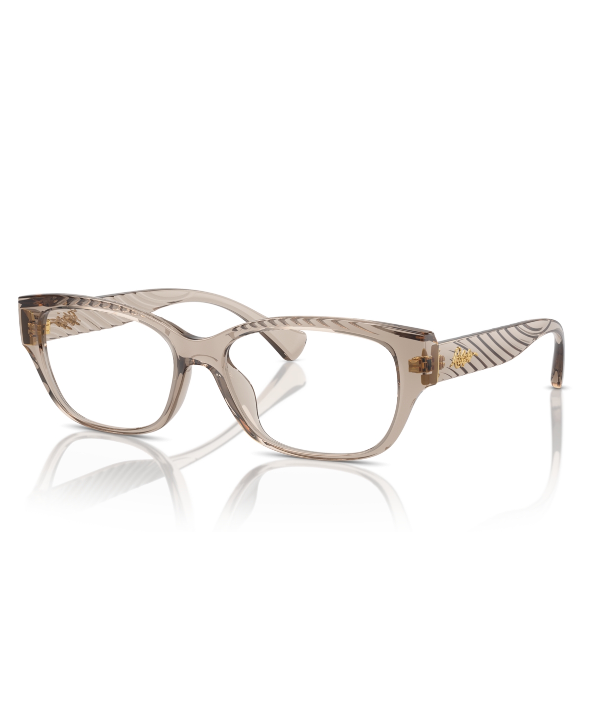 Women's Eyeglasses, RA7165U - Shiny Transparent Lillac