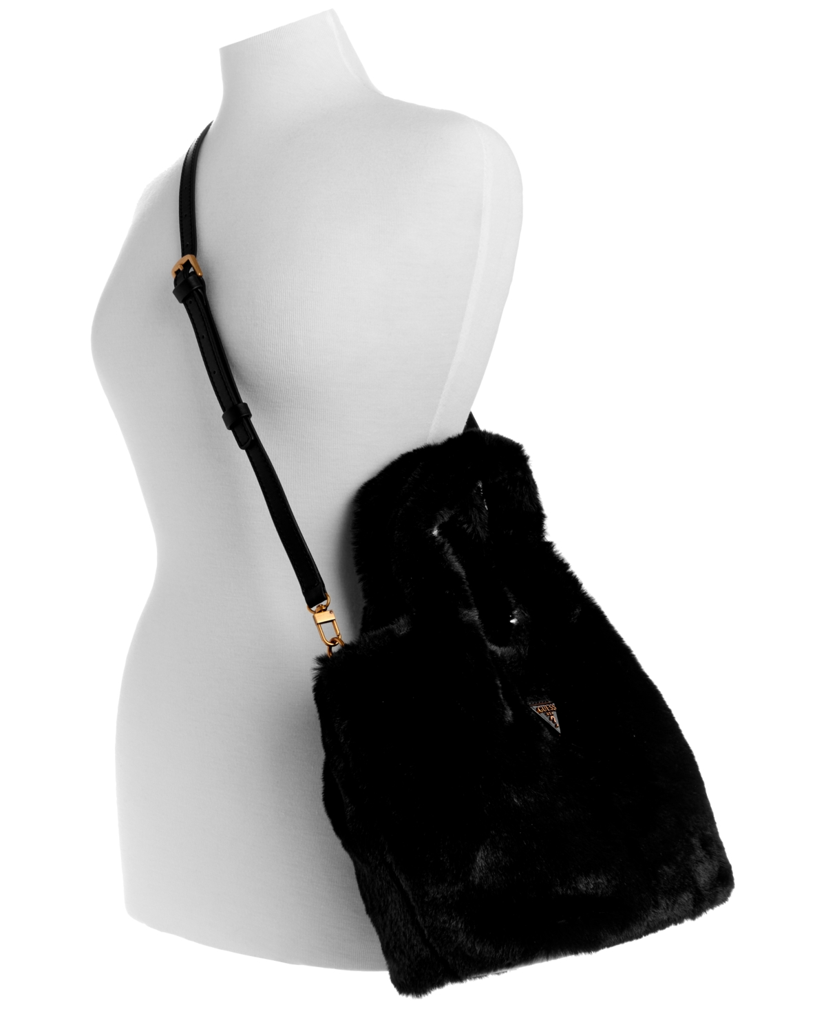 Guess Samia Faux-Fur Tote