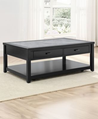 Garvine 47" Wood Cocktail Table