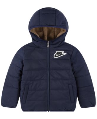 Nike Toddler Boys Reversible Faux Sherpa Jacket Macy s