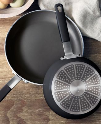 X Bobby Flay Nonstick Stainless Steel 8" and 10" Frypan Set