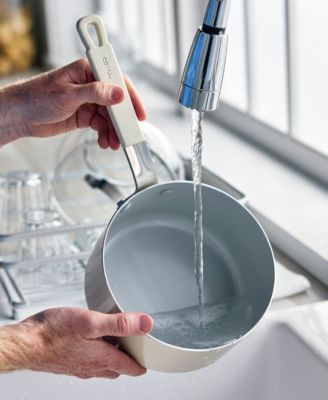 X Bobby Flay Professional Grade Ceramic Nonstick 2.53-Quart Saucepan with Lid