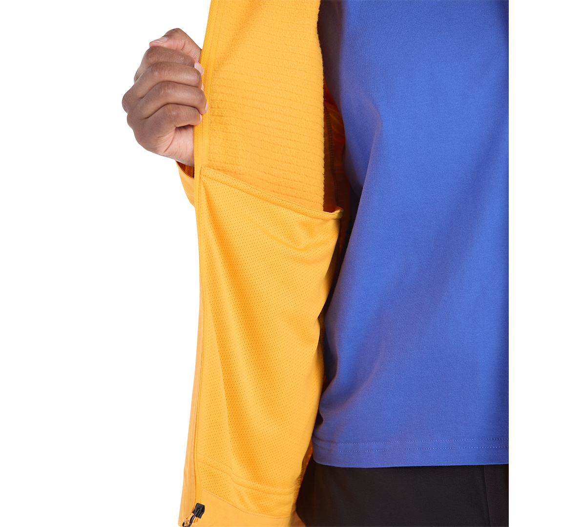 Marmot Women's Pinnacle Hardface Zip-front Hoodie In Golden Sun