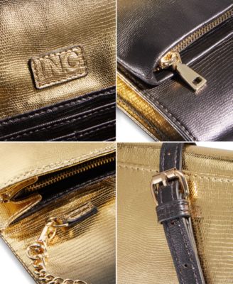 Averry Small Metallic Crossbody, Created for Macy's 