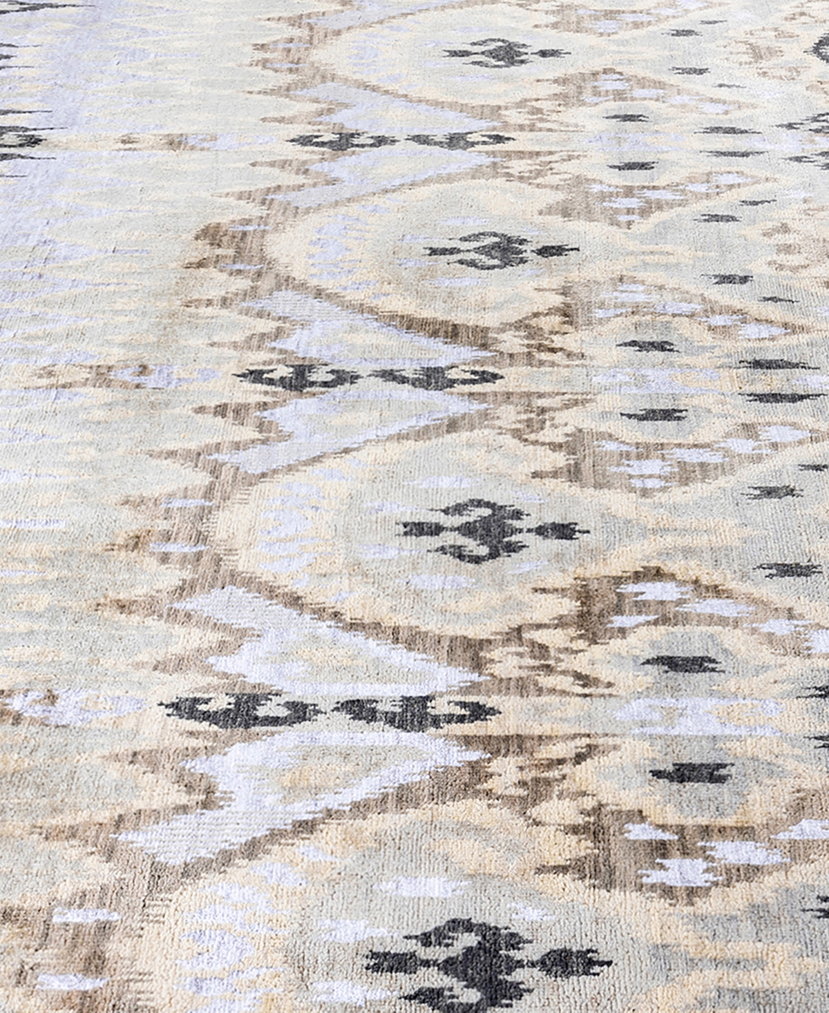ADORN HAND WOVEN RUGS INDIAN OOAK M6011 8'10''X12'5'' AREA RUG 