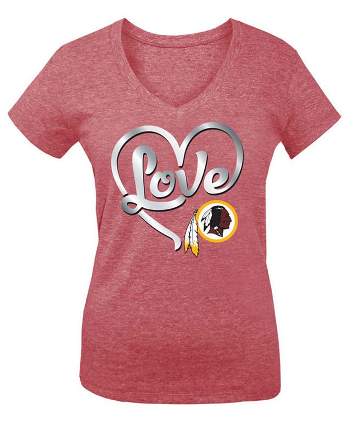 Pink outlet redskins shirt