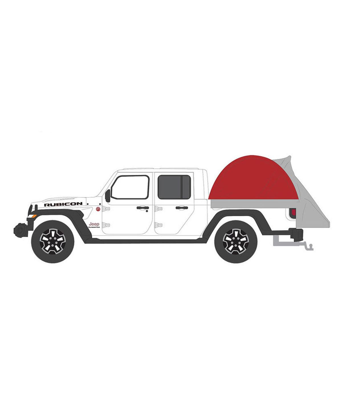 Greenlight Collectibles 1/64 Jeep Gladiator w/ Truck Bed Tent Greenlight Great Outdoors Series 1 38010-d