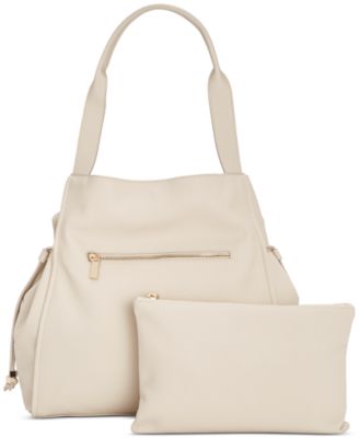 Jyyll Large Solid Tote with Removable Pouch, Exclusively at Macy's 