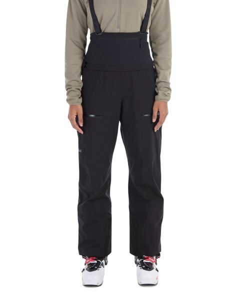 Женский полукомбинезон Marmot Solitude Ultralight Bio 1/4, цвет: Чёрный