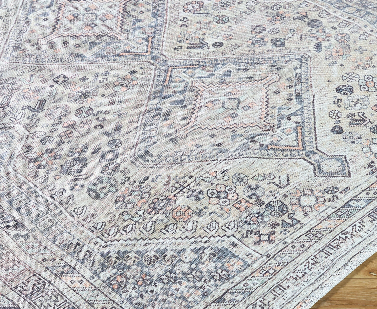 Livabliss Eleni Vvel-2301 5'3"x7' Area Rug In Beige,gray
