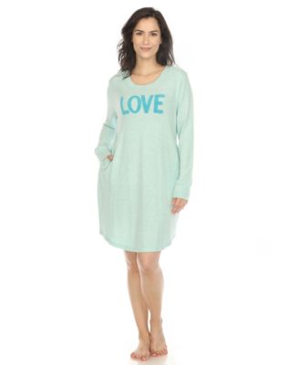 Women's Long Sleeve Sleepshirt