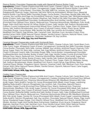 Candy Cookie Sampler Cheesecake, 9"