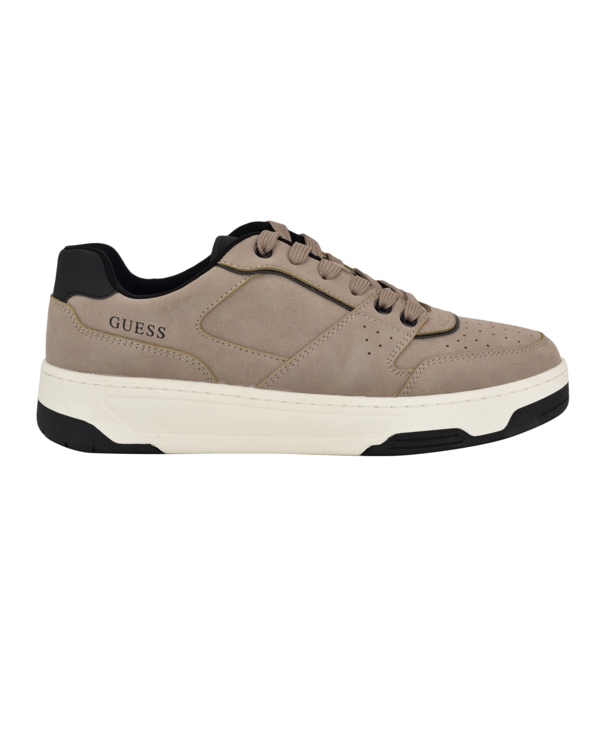 Guess Men's Jeril Casual Lace Up Fashion Sneakers -Black