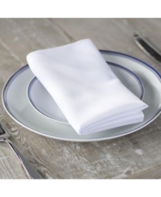 Pack of 4 Polyester Poplin Napkins, 18x18-Inch Stylish and Durable Table Linens