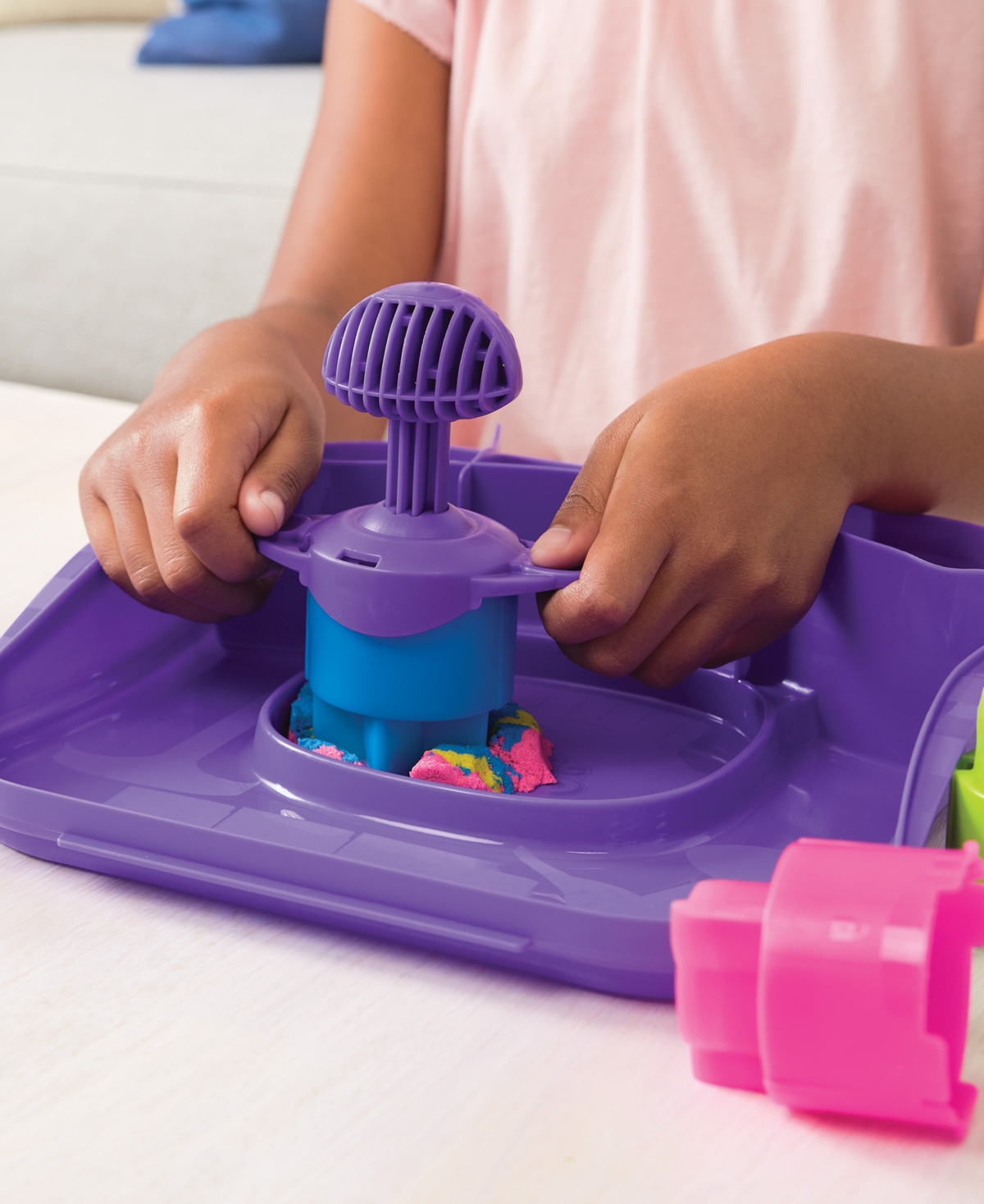 Kinetic Sand Squish Motion Playset Sensory Toys In Multi Color