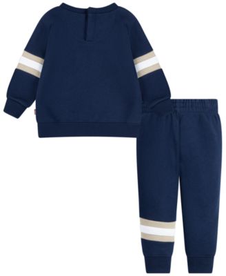 Baby Boys Varsity Crewneck Sweatshirt and Joggers, 2-Piece Set