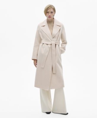 Mango Handmade belt​ Belt handmade coat - Women | MANGO Japan main image 3