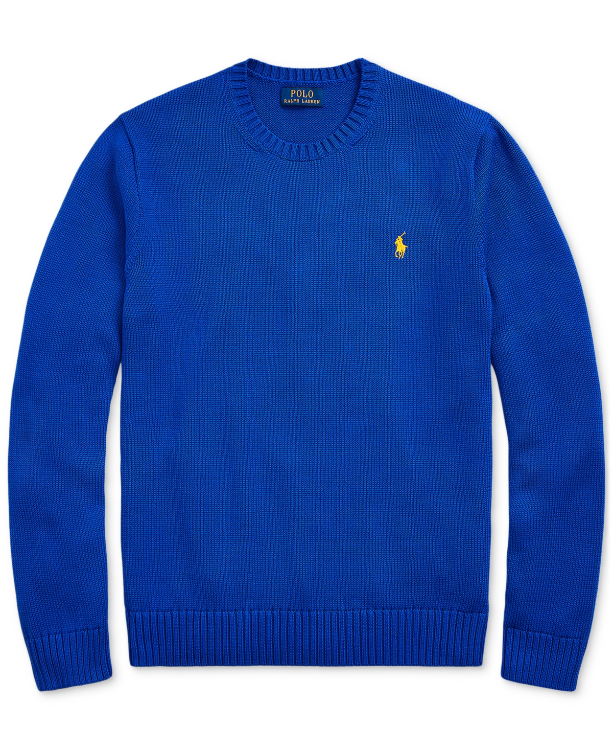 Polo Ralph Lauren Men's Cotton Crewneck Sweater In Blue