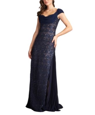 Women's Merced Sequin Embroidered Gown