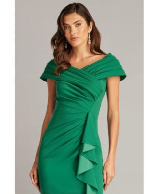 Martine Waterfall Flounce Dress
