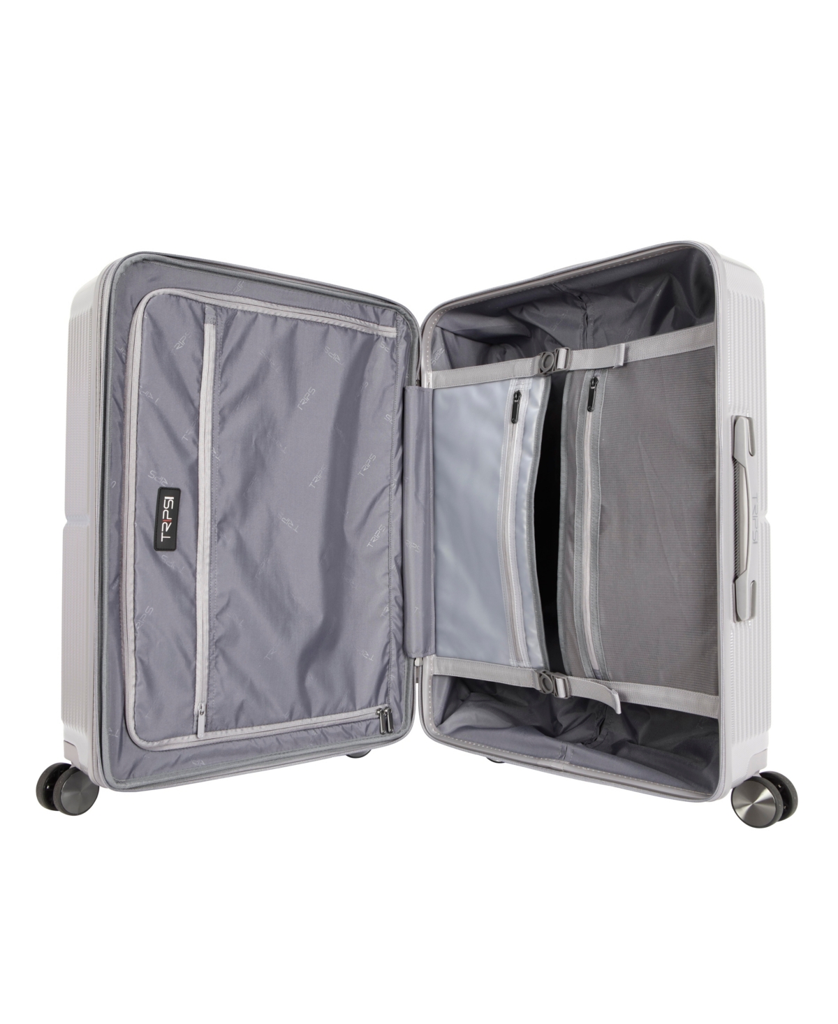 Trips Luggage Flight Plan 29" Hardside Spinner Luggage, Created For Macy's In Titanium