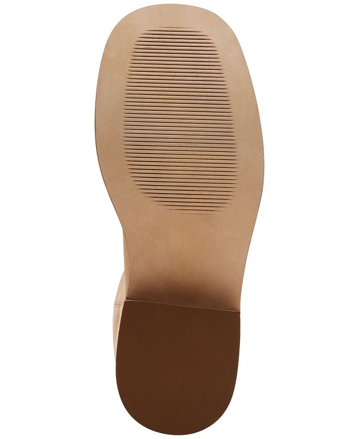 Steve Madden Women's Riggs Tall Square-Toe Boots - Gold - 10M