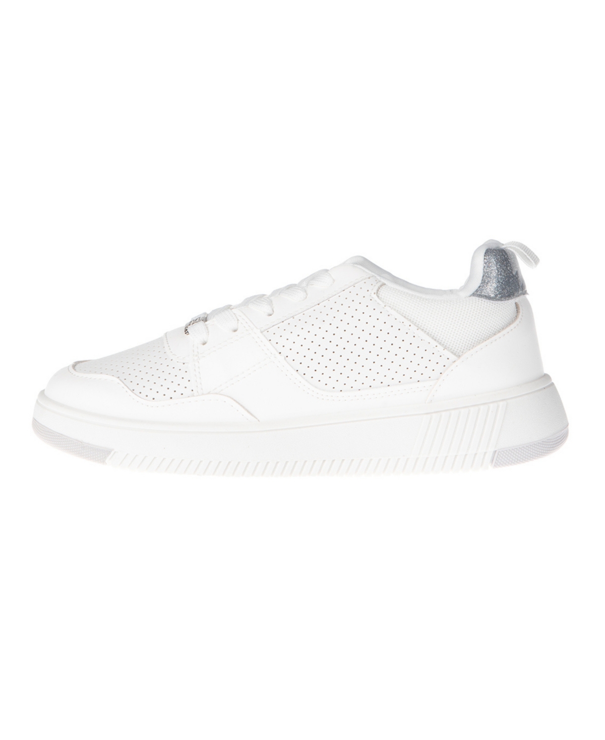 Vince Camuto Little and Big Girls Perforated Court Sneaker