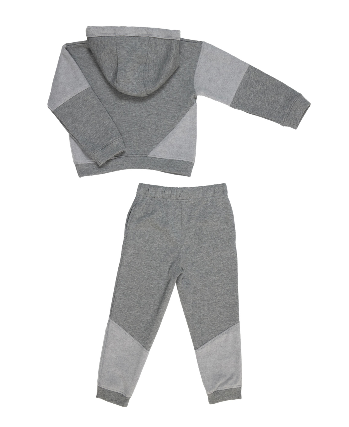 Bearpaw Girls 2 Piece Colorblock Sweatshirt and Joggers Outfit Set