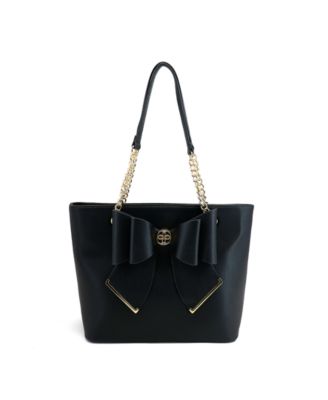 Aubrey Bow Large Tote Bag