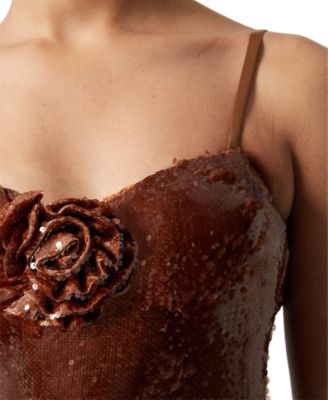 Women's Beatrice Sequin Strappy Dress