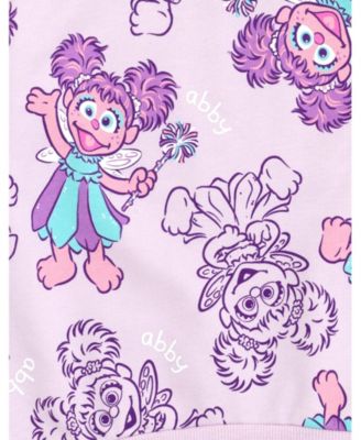 Baby Girls French Terry Sweatshirt and Pants Outfit Set