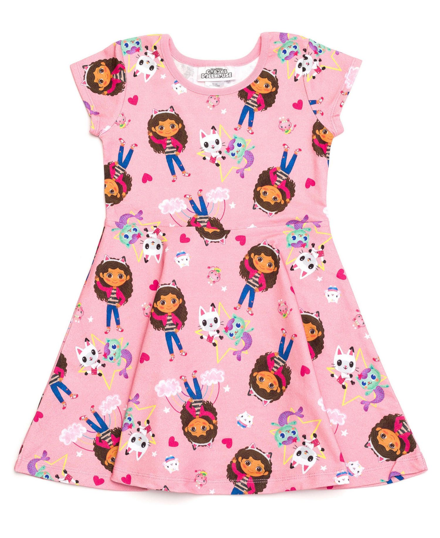 Toddler Girls (2T-5T) Short Sleeve Skater Dress