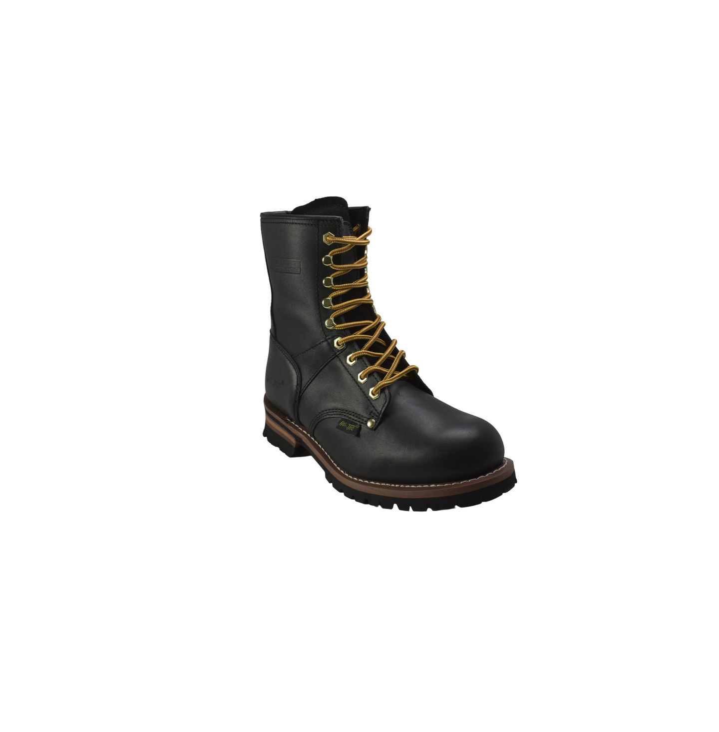 Мужские ботинки AdTec 9" Logger Black, цвет: Чёрный — фото 1