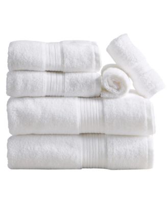 Linery & Co. Quick-Drying Cotton 6-Piece Bath Towel Set - Macy's