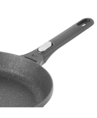 GEM 12.5" Nonstick Fry Pan with Detachable Handle, Black